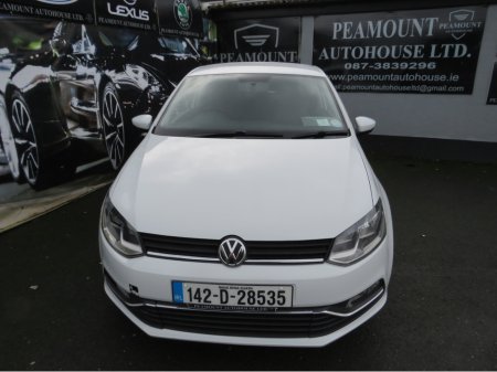 2014 Volkswagen Polo 1.4 TDI 3DR SPORTS IN WHITE   FRESH NCT 27 €5,750 thumbnail