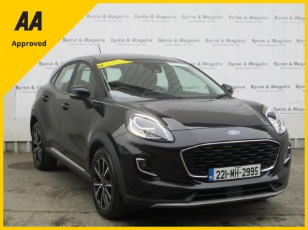 2022 Ford Puma TITANIUM 5DR 1.0T 125 MHEV M6 FWD. FULLY SERVICED , 12 MONTHS AA COVER  AND 12 MONTHS WARRANTY €24,950