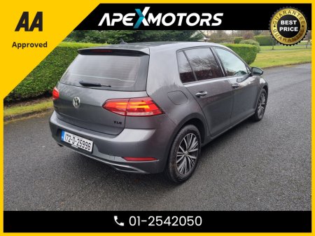 2017 Volkswagen Golf FINANCE ARRANGED * 1.6 TDI SE BLUEMOTION 115PS 5DR AUTO * NEW NCT OCT-27 * IMMACULATE * AUTOMATIC (DSG) * STAMPED SERVICE HISTORY * AA APPROVED * 101 SAFETY CHECKLIST * COLOUR REVERSE CAMERA €14,949 thumbnail
