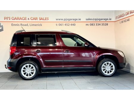 2011 Skoda Yeti AMBITION 1.6 TDI GREENLINE 5DR €4,990