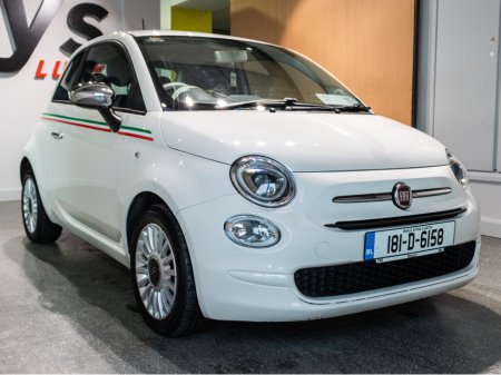2018 Fiat 500 1.2 69BHP MIRROR 3DR €11,950