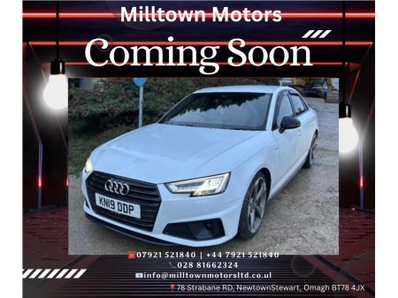 2019 Audi A4 S LINE 40 TDI EDITION BLACK €14,900 thumbnail