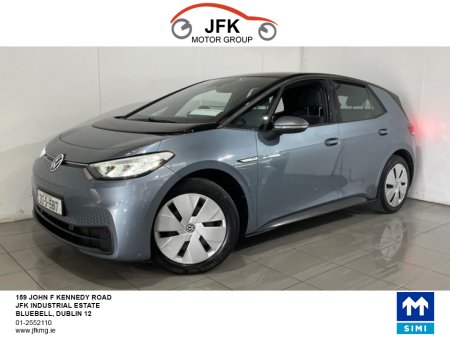 2021 Volkswagen ID.3 PRO 107 KW LIFE 58KWH 145HP 5DR AUTO BATTERY HEALTH 95.5% €15,950