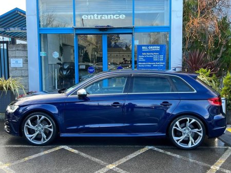 2014 Audi S3 QUATTRO 2.0 TFSI AUTO // OPENING PAN ROOF // BANG & OLUFSEN // NEW 19" DIAMOND CUT ALLOYS €19,950 thumbnail