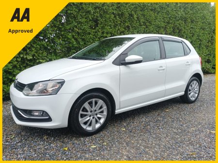 2017 Volkswagen Polo 1.2 TSI COMFORTLINE SPOTLESS WITH ONLY 24,524kms COMPREHENSIVE SERVICE HISTORY (10 STAMPS) FACTORY IMMOBILISER LEATHER STEERING WHEEL AUTO HEADLIGHTS FRONT FOGS ALLOY WHEELS ANDROID AUTO APPLE CARPLAY €14,395 thumbnail