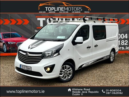 2017 Opel Vivaro LIMITED EDITION// 6 SEATER CREW CAB//NEW DOE €14,950 thumbnail