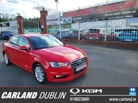 2015 Audi A3 Saloon (2yr warranty) 1.4 TFSI S-Tronic Auto €15,999
