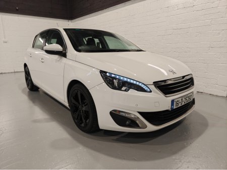 2016 Peugeot 308 ALLURE 1.2 110 4DR €8,750