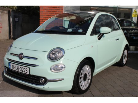 2018 Fiat 500 1.2 LOUNGE 69BHP 3DR €9,950