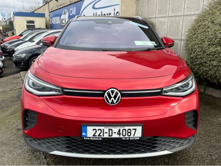 2022 Volkswagen ID.4 PRO TECH 77KWH //MASSIVE SPEC//HEATED ELECTRIC MEMORY MASSAGE SEATS//PANORAMIC GLASS ROOF//HEAD UP DISPLAY//360 PARKING CAMERAS// €28,950 thumbnail