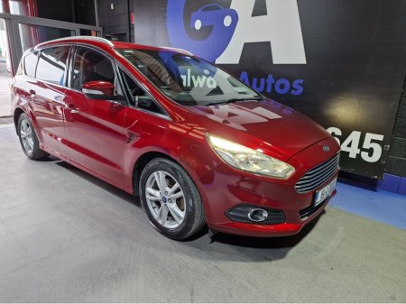 2016 Ford S-Max TITANIUM  2.0 TDCI-LOW MILEAGE-NEW NCT €13,450 thumbnail