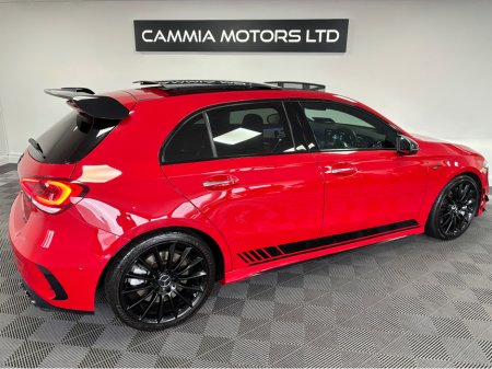 2019 Mercedes-Benz AMG MERCEDES BENZ  A35 4MATIC PREMIUM PLUS AUTO*EVERY OPTIONAL EXTRA*PANORAMIC TILT AND SLIDE SUNROOF*HEATED SEATS, MASSAGE SEATS, ELECTRIC MEMORY ADJUSTABLE DRIVER & PASSENGER CHAIR*PARK ASSIST 360 CAM* €39,950 thumbnail