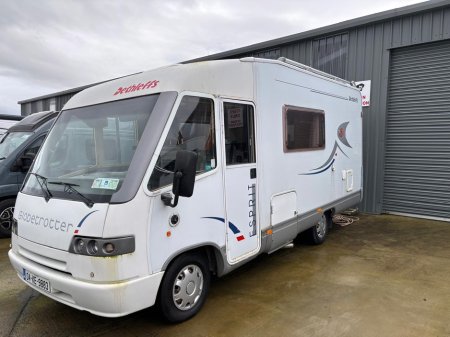 2004 Fiat Ducato DETHLEFFS  GLOBETROTTER ESPIRIT LEFT HAND DRIVE 3 BERTH €26,950