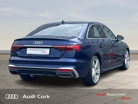 2022 Audi A4 2.0 35TDI 163BHP S-LINE AUTOMATIC WITH AMBIENT LIGHTING €36,995 thumbnail