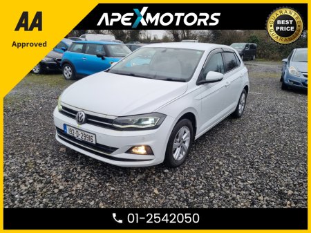 2019 Volkswagen Polo FINANCE ARRANGED * 1.0 NEW MODEL 5DR * NEW NCT JUN-27 * IMMACULATE * STAMPED SERVICE HISTORY * AA APPROVED * 101 SAFETY CHECKLIST * AUTOMATIC * COLOUR REVERSE CAMERA * TOP-SPEC 5DR HATCH * LOW LOW KMs €16,449