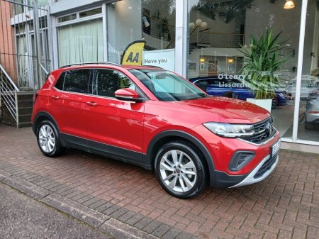 2025 Volkswagen T-Cross 1.0 TSI M5F 95HP Edit 75, Kings Red, 17km. €28,750 thumbnail