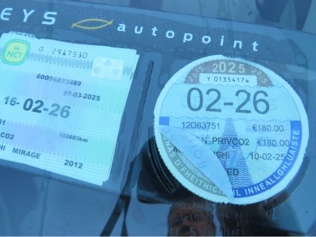 2012 Mitsubishi Mirage 1.0  AUTO 5DR LOW MILEAGE FRESH NCT 27 €4,999 thumbnail