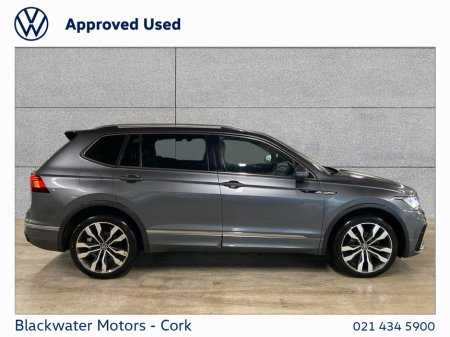 2022 Volkswagen Tiguan Allspace 2.0TDI 150BHP R-LINE A7 €42,995 thumbnail