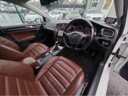 2016 Volkswagen Golf LEATHER TAN LEATHER SEATS 1.4 TSI HEATED ELECTRIC SEATS - NAVIGATION * REVERSING CAMERA * SIMI DEALER - €15,950