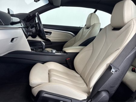 2018 BMW 4 Series M SPORT HARD TOP CONVERTIBLE**NEW 19" BLACK ALLOYS DUE**CREAM LEATHER HEATED MEMORY SEATS**DUAL CLIMATE**MULTIFUNCTIONAL STEERING WHEEL**HEATED NECK SCARF**PARKING SENSORS**SAT NAV**BLUETOOTH MEDIA** €29,995 thumbnail