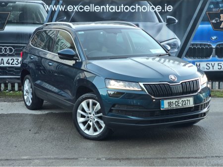 2018 Skoda Karoq 1.6 TDI SE L 115PS 5DR HIGH SPEC. AUTOMATIC €19,950