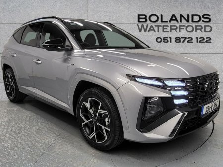 2025 Hyundai Tucson Tucson FL 4WD Platinum N-Line PHEV Ex-Demo Finance from €200 per week.