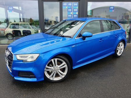 2017 Audi A3 S-LINE * HALF LEATHER * 1.4 TFSI AUTOMATIC €22,950