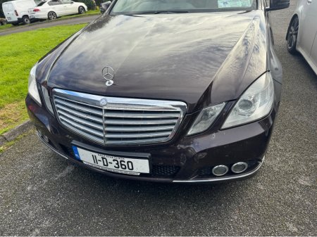 2011 Mercedes-Benz E Class 220 CDI BLUE EFFICIENCY ELEGANCE 4DR AUTO €6,450