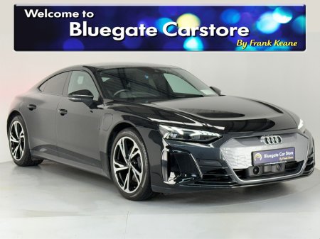 2022 Audi e-tron GT quattro GT QUATTRO BASE**93.4 kHw**Digital Dash**Touchscreen Media**Reverse Camera**Glass Panoramic Roof**Electric Seats**Black Leather Interior**Heated Seats**Multifunctional Steering Wheel €54,785
