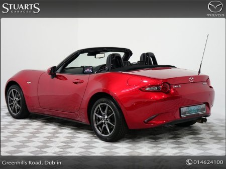 2017 Mazda MX-5 *SOLD DEPOSIT TAKEN*1.5P GT ROADSTER IN SOUL RED CRYSTAL WITH BLACK LEATHER. HEATED SEATS, 17” SMOKED ALLOYS, KEYLESS ENTRY, LANE DEPARTURE WARNING, B thumbnail