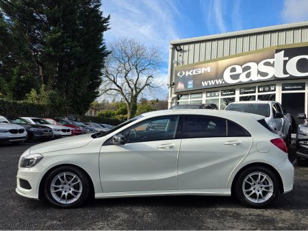 2013 Mercedes-Benz A Class ( 132 REG ) A180 AMG INTERIOR FULL LEATHER  HEATED ELECTRIC SEATS / HI SPEC  LOW ROAD TAX BAND / SIMI DEALER €13,450 thumbnail