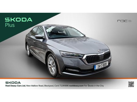 2024 Skoda Octavia AMBITION 2.0 TDI 115 BHP-GRAPHITE GREY METALLIC- FACTORY REAR SPOLIER- BLACK BADGING €29,950 thumbnail