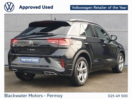2023 Volkswagen T-Roc 2.0TDI 116BHP R-LINE WITH REAR VIEW CAMERA AND WINTER PACK €31,950 thumbnail