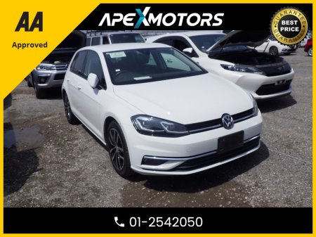 2018 Volkswagen Golf FINANCE ARRANGED * 1.4 HIGHLINE  * AUTOMATIC * NEW NCT SEP-27 * LOW TAX * AA APPROVED  * 101 SAFETY CHECKLIST * 12-MONTH ROADSIDE ASSIST  * IMMACULATE * TOP-SPEC * LOW LOW KMs * ADAPTIVE CRUISE €20,949