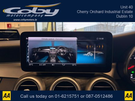 2021 Mercedes-Benz C Class C220D AMG LINE EDITION 2DR AUTO. NCT & Tax, 1/2 Leather, Sat Nav, Dual Climate Control, Heated Seats, Cruise Control, Revers Cam, Parking Sensors, Paddle Shift, BT & more. €35,950 thumbnail