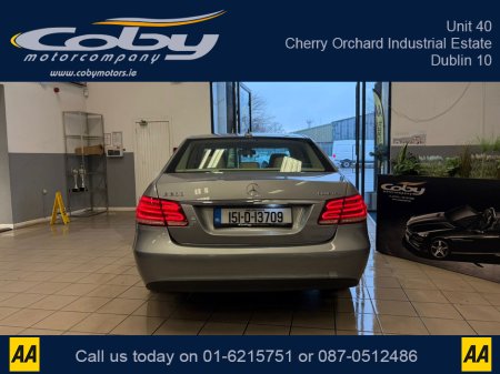 2015 Mercedes-Benz E Class 200 BLUETEC ELEGANCE 4DR AUTO. NCT, Full Leather, Alloy Wheels, Hands Free, Heated Seats, Dual Climate Control, Cruise Control, MFSW, Paddle Shift, Parking Sensors & more. €15,950 thumbnail