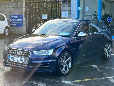 2014 Audi S3 QUATTRO 2.0 TFSI AUTO // OPENING PAN ROOF // BANG & OLUFSEN // NEW 19" DIAMOND CUT ALLOYS €19,950 thumbnail