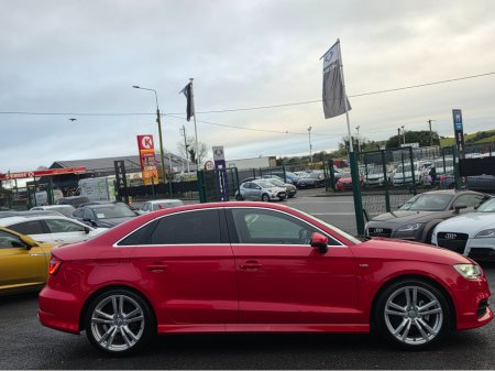 2015 Audi A3 Saloon 1.4 TSI S-LINE EDITION   REVERSING CAMERA / PARKING SENSORS - DRIVE MODE - LOW TAX BAND €16,450 thumbnail