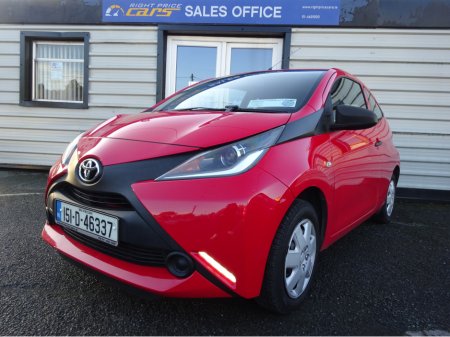 2015 Toyota Aygo 1.0 VVT PETROL-I X 3 DOOR KEY 89 €6,950