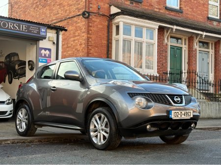 2013 Nissan Juke 1.6 Petrol SV, 1 Owner From New, New Nct 11/2026, Tax 07/2026, Bluetooth, Cruise Control, A/C, Alloys, Full Service History, Service & Warranty Included, SIMI Dealer, €6,750 thumbnail