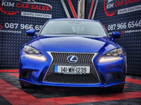2014 Lexus IS 300 h IS300 H F SPORT 4DR AUTO €10,950 thumbnail