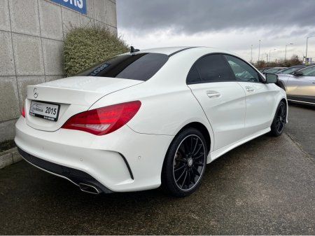 2015 Mercedes-Benz CLA Class 180 AMG BLACK EDITION AUTOMATIC 1.6 PETROL //HIGH SPEC//LOW MILES//KEYLESS ENTRY//HALF LEATHER HEATED SEATS//ADAPTIVE CRUISE CONTROL//REVERSE CAMERA// €19,950 thumbnail