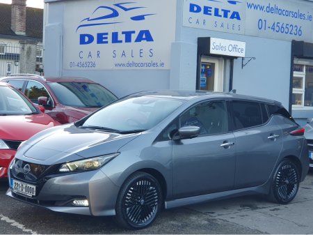 2022 Nissan Leaf 40KWH TEKNA AUTO FULLY ELECTRIC NCT 12/27 FINANCE AVAILABLE @ €55 PER WEEK HEATED SEATS/ SAT NAV/ TOUCH SCREEN MEDIA/ BLUETOOTH/ USB/ REVERSE CAMERA/ MULTI FUNCTION STEERING WHEEL/ HISTORY CHECKED €13,900