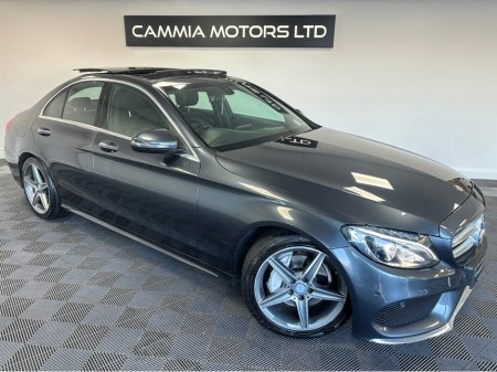2016 Mercedes-Benz C Class MERCEDES BENZ C CLASS AMG LINE PREMIUM 4DR AUTO*PANORAMIC SUNROOF*HEATED BLACK LEATHER ELECTRIC MEMORY ADJUSTABLE SEATS*REVERSE CAMERA*ELECTRIC TAILGATE*KEYLESS ENTRY & START*FINANCE AVAILABLE*