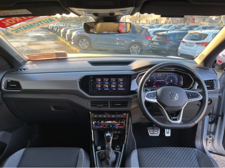 2023 Volkswagen T-Cross R-LINE AUTOMATIC 1.0 PETROL //HIGH SPEC//REVERSE CAMERA//HALF LEATHER SEATS//ADAPTIVE CRUISE CONTROL//KEYLESS ENTRY// €26,950 thumbnail