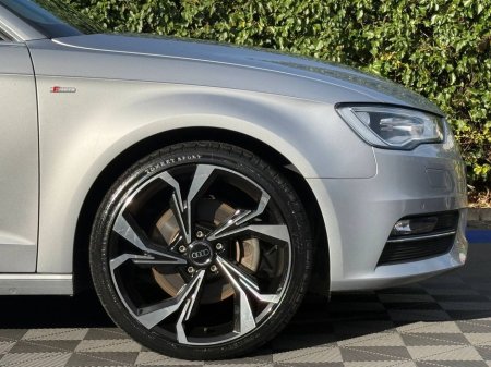 2016 Audi A3 S-LINE PACK QUATTRO 1.8 TFSI // FULL SERVICE HISTORY // AUDI DRIVE SELECT // NEW 19" DIAMOND CUT ALLOYS // ADAPTIVE CRUISE CONTROL €17,900 thumbnail