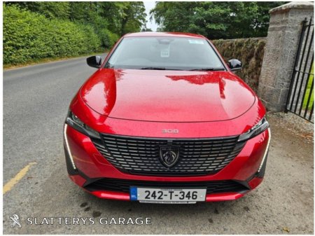 2024 Peugeot 308 Electric 156bhp (54 kWh) 420KM RANGE WLTP €29,995