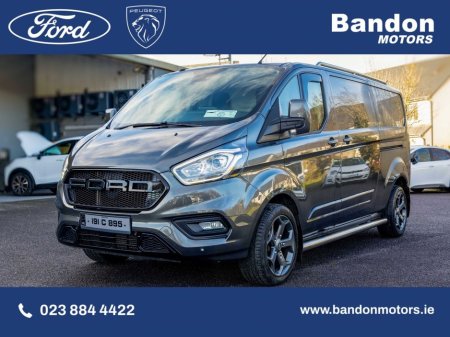 2019 Ford Transit Custom 300 LWB LIMITED. UPGRADED ALLOYS, SIDE BARS, UPGRADED FRONT GRILL AND SPLITTER. LOOKS THE PART. €23,950 thumbnail