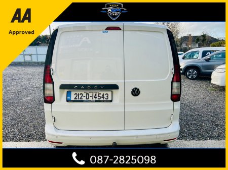 2021 Volkswagen Caddy CARGO BUS TDI 102HP MANUAL 6SPEED FWD 5DR €13,780 thumbnail