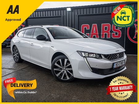 2019 Peugeot 508 192 Peugeot 508 GT Line/High spec/1yr warranty €19,888